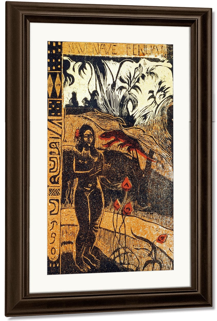 Nave Nave Fenua By Eugene Henri Paul Gauguin - Image 4