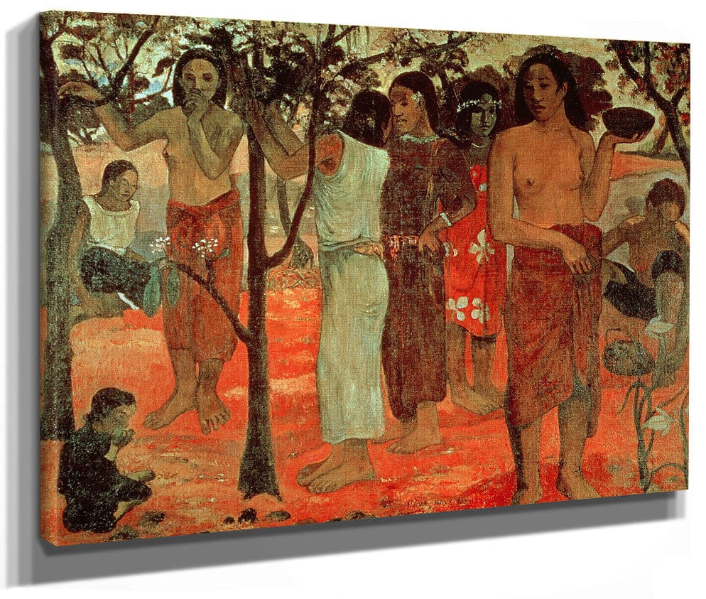 Nave Nave Mahana (Delightful Days) By Paul Gauguin