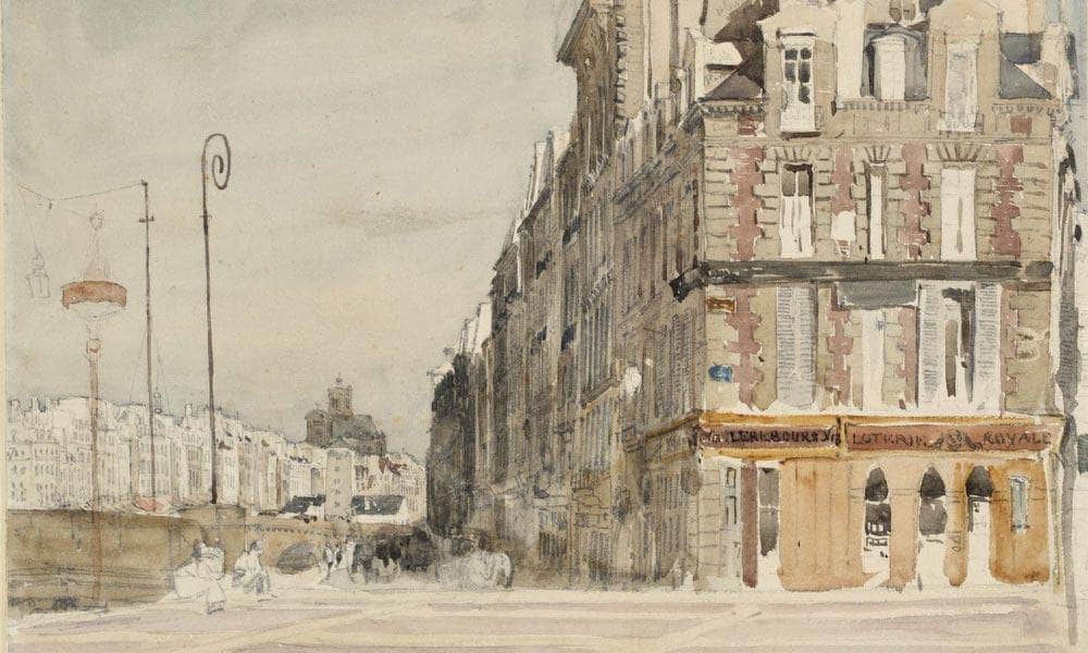Near The Pont D’arcole Paris By David Cox - Image 5