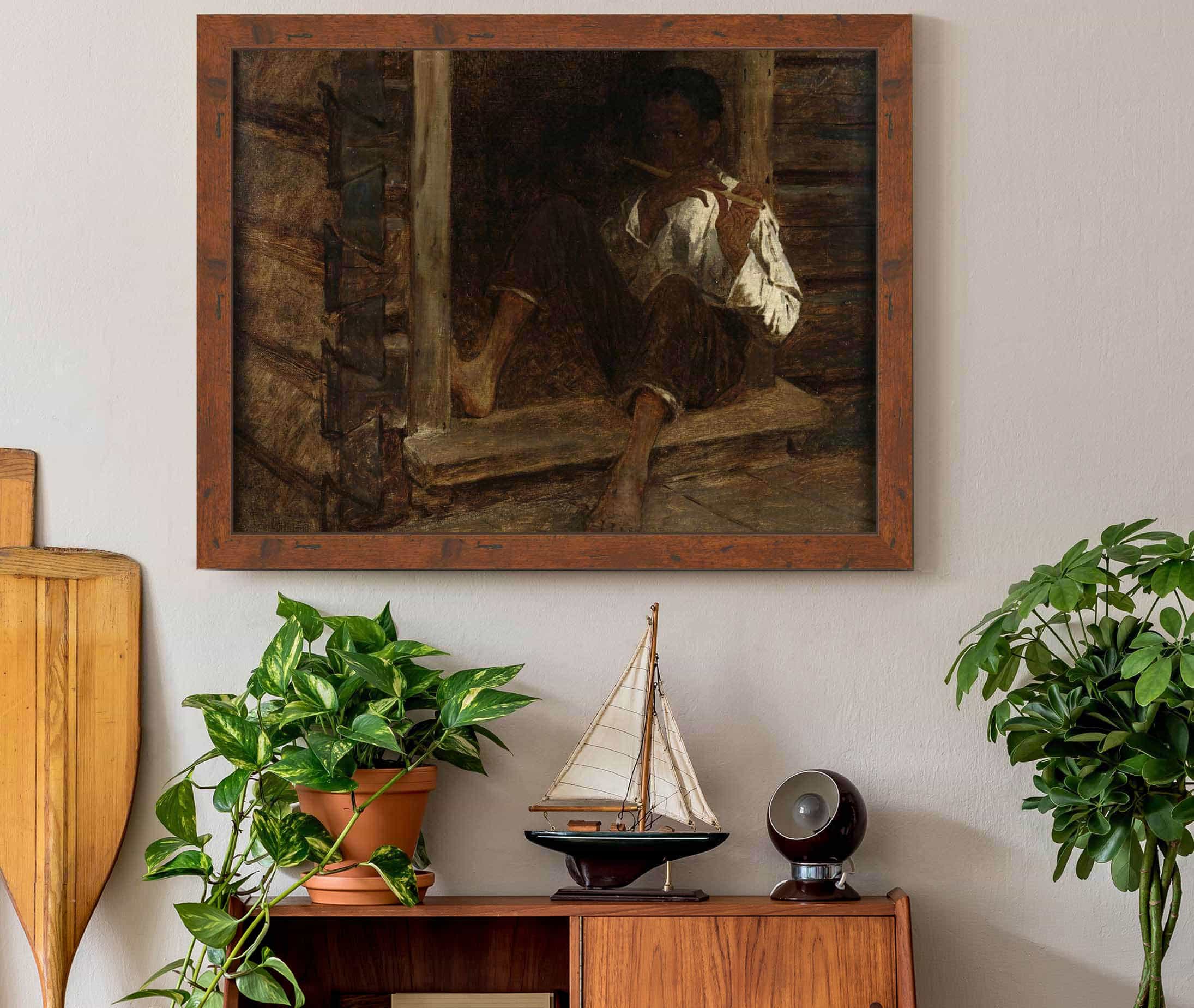 Negro Boy by Eastman Johnson - Image 3