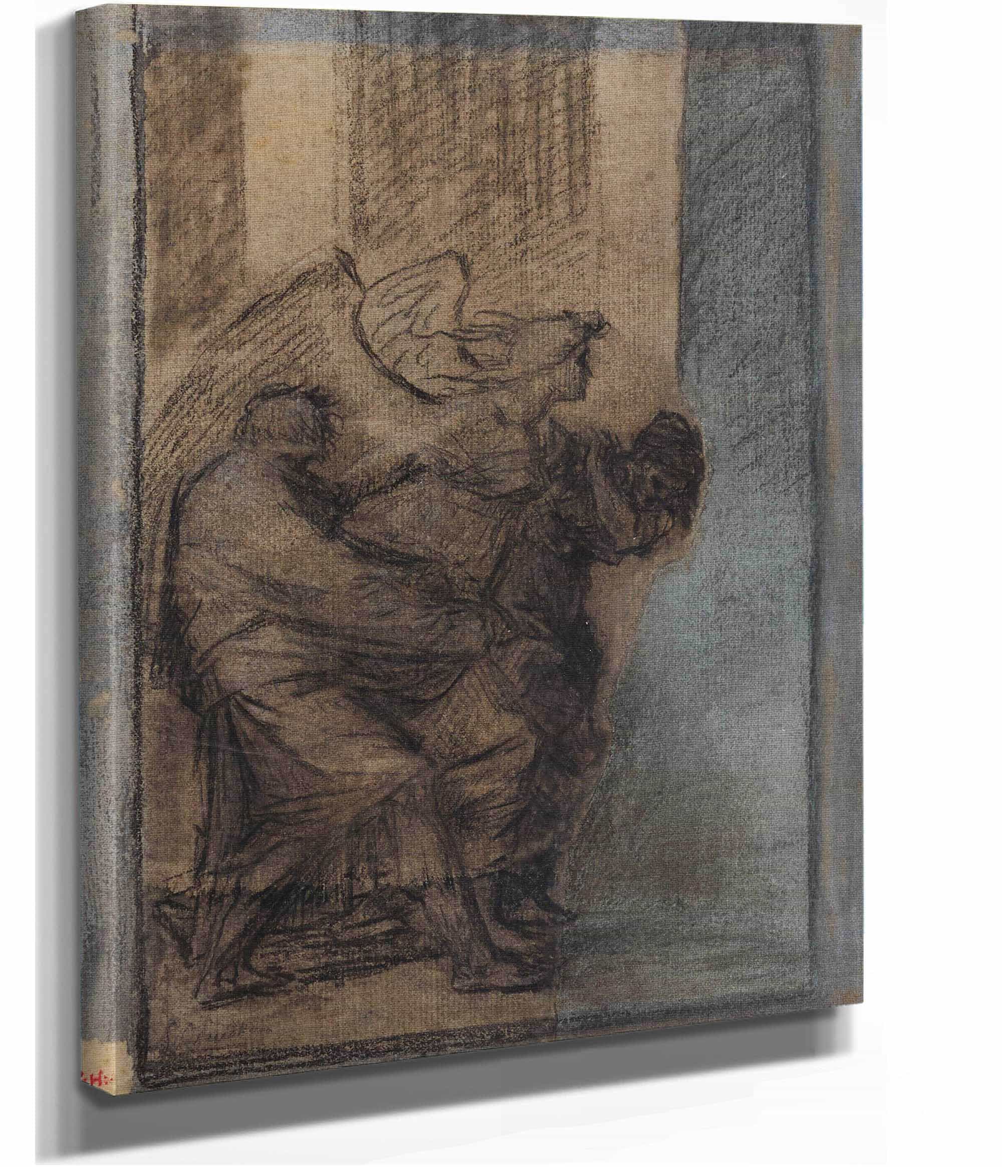 Nemesis Partie De Themis Et Nemesis by Pierre Paul Prudhon - Image 2