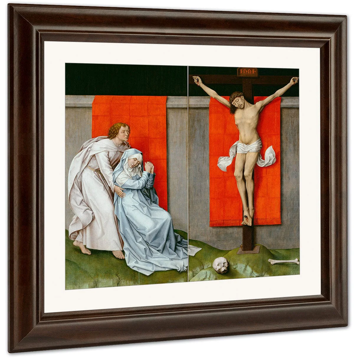 Netherlandish Active Tournai And Brussels The Crucifixion With The Virgin And Saint John The Eva Uploa By Rogier Van Der Weyden - Image 3