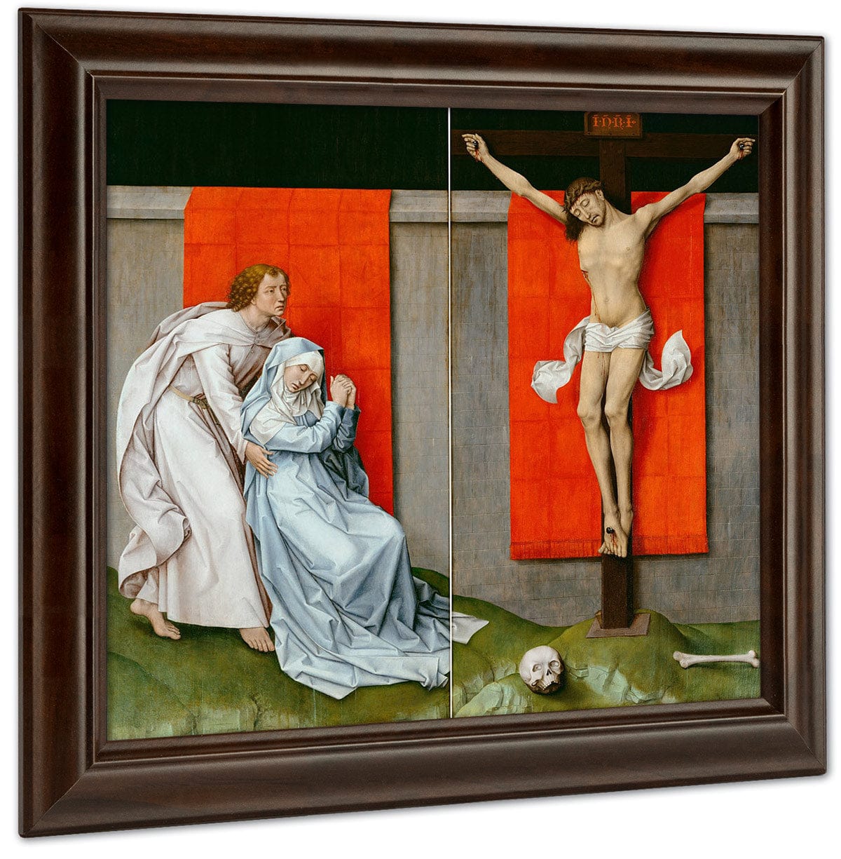 Netherlandish Active Tournai And Brussels The Crucifixion With The Virgin And Saint John The Eva Uploa By Rogier Van Der Weyden - Image 4
