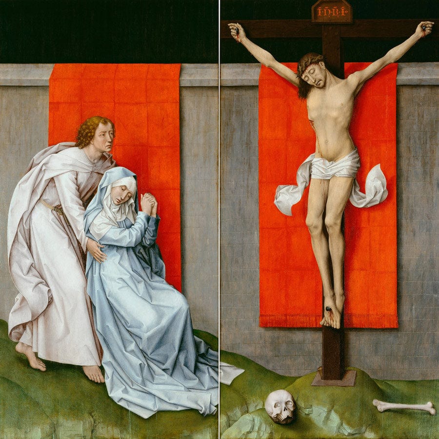 Netherlandish Active Tournai And Brussels The Crucifixion With The Virgin And Saint John The Eva Uploa By Rogier Van Der Weyden - Image 5