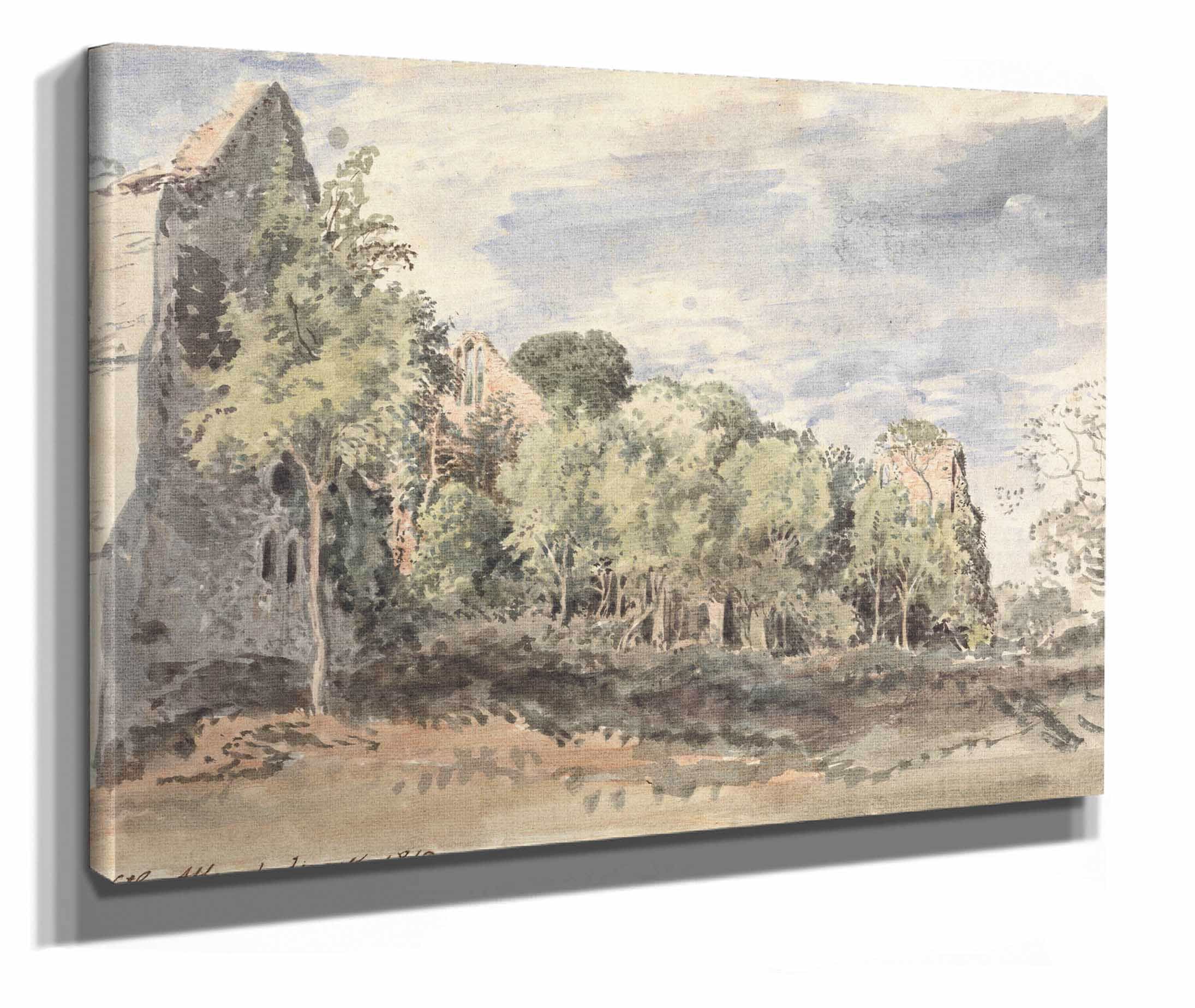 Netley Abbey by John Linnell - Image 2