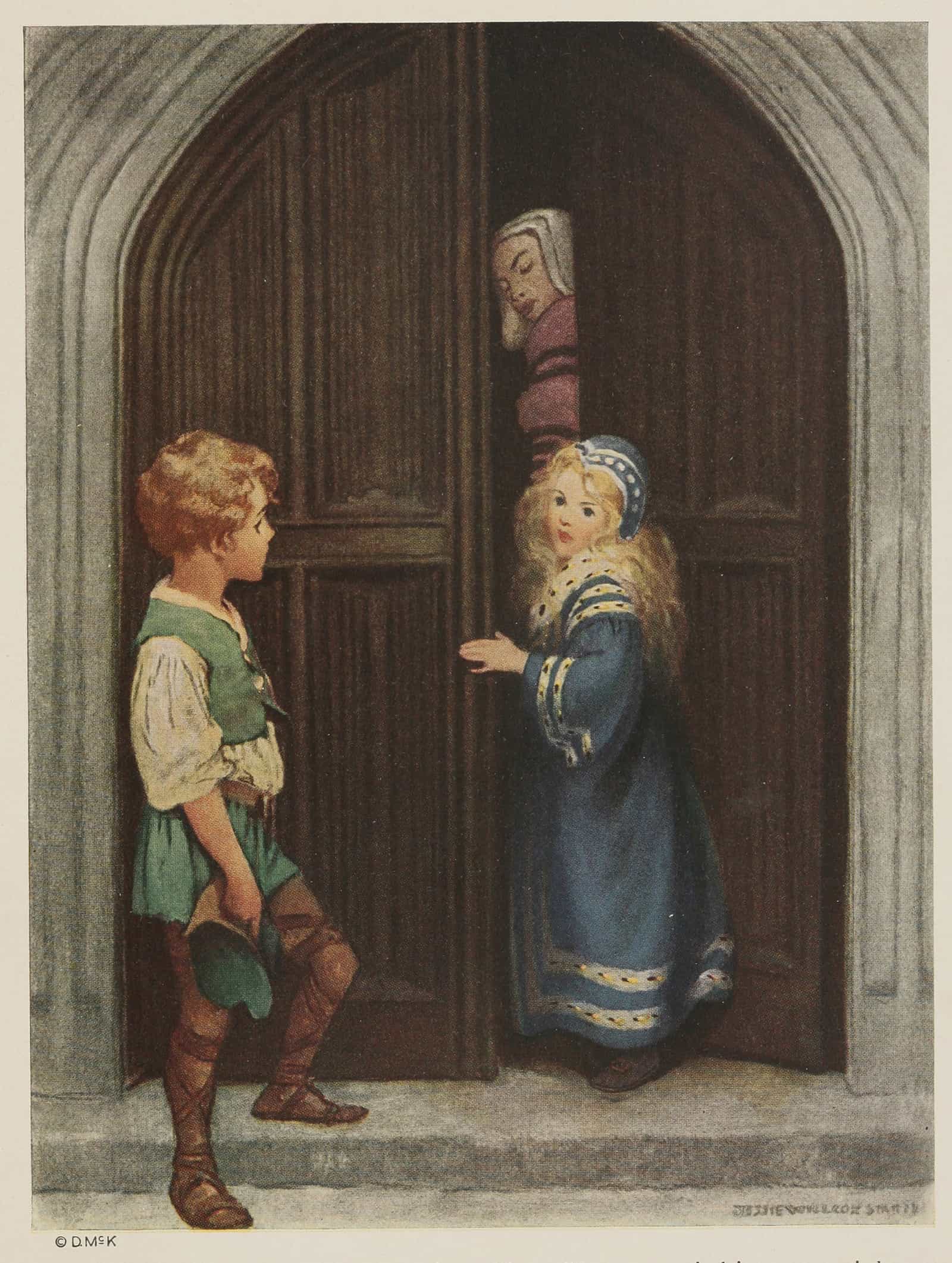 Never Mind Princess Irene He Said You Mustnt Kiss Me Tonight by Jessie Willcox Smith - Image 2
