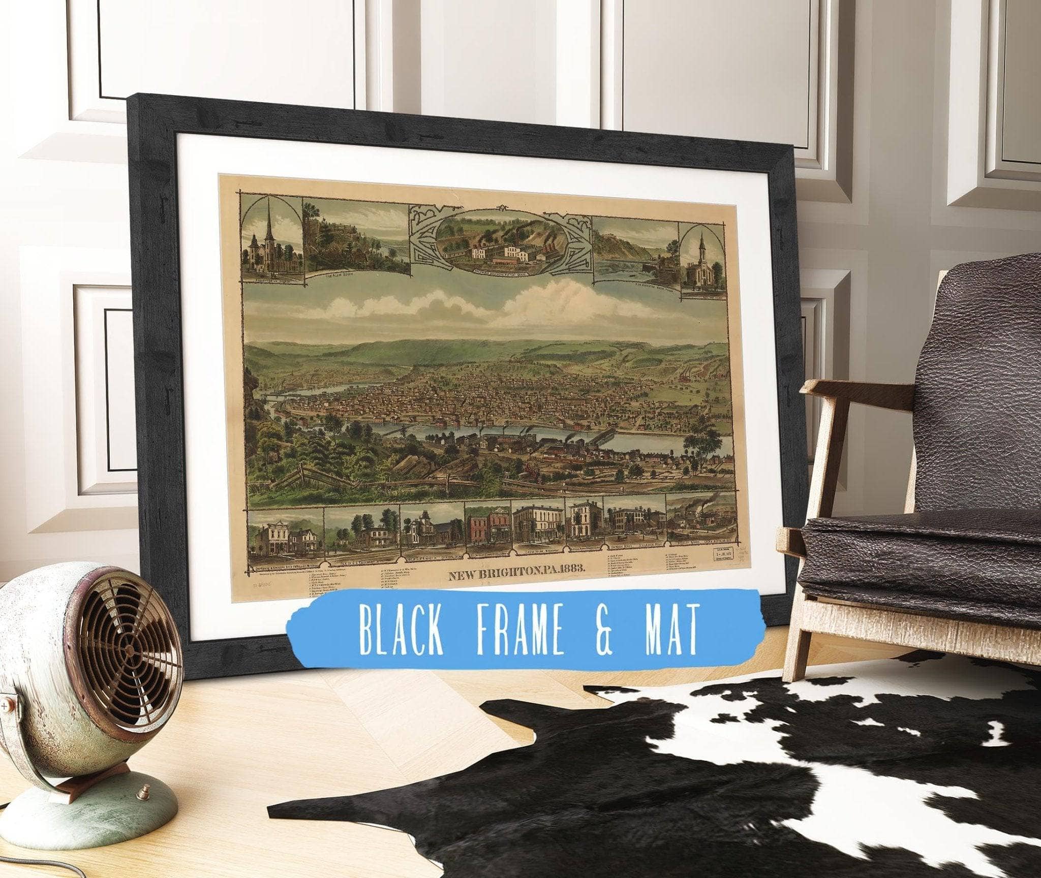 New Brighton Pa 1883 State of Pennsylvania - Image 3