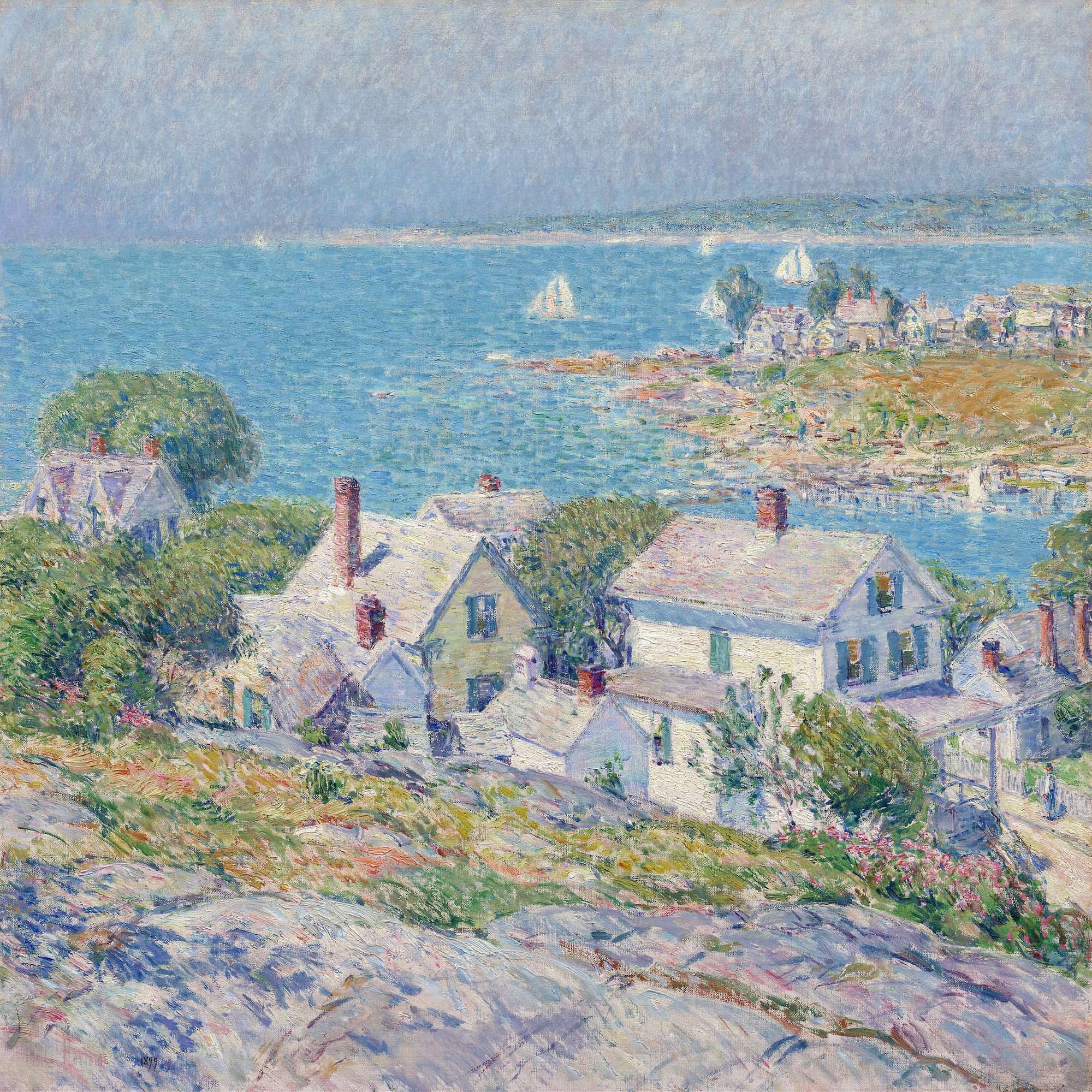 New England Headlands by Childe Hassam - Image 4