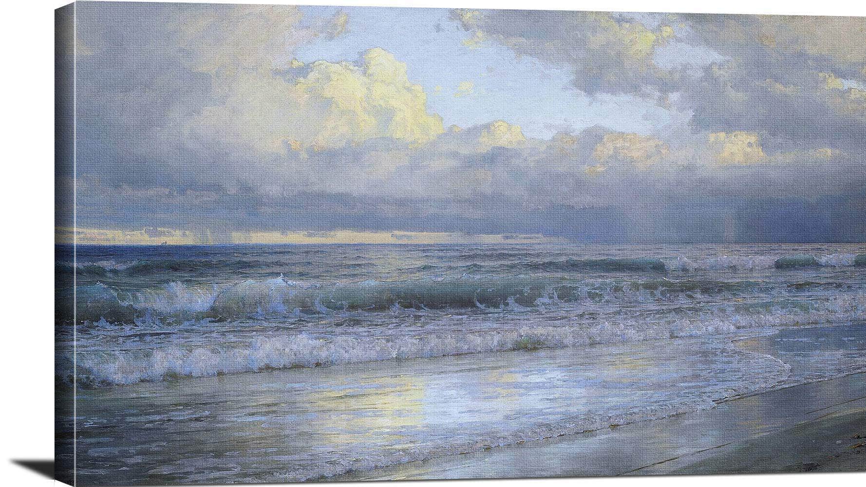 New Jersey Shore Painting William Trost Richards Canvas Art - Image 3