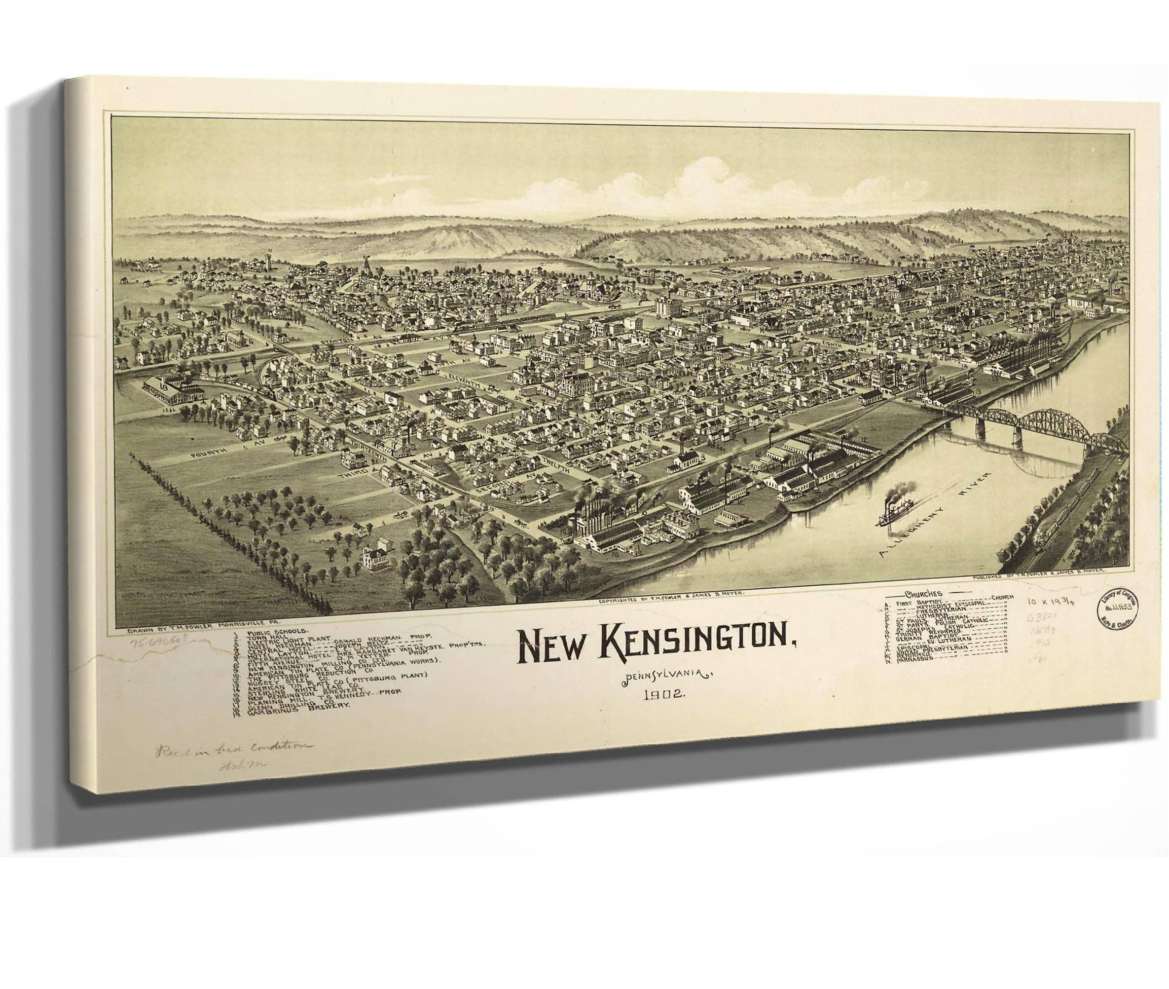 New Kensington Pennsylvania 1902 State Of Pennsylvania