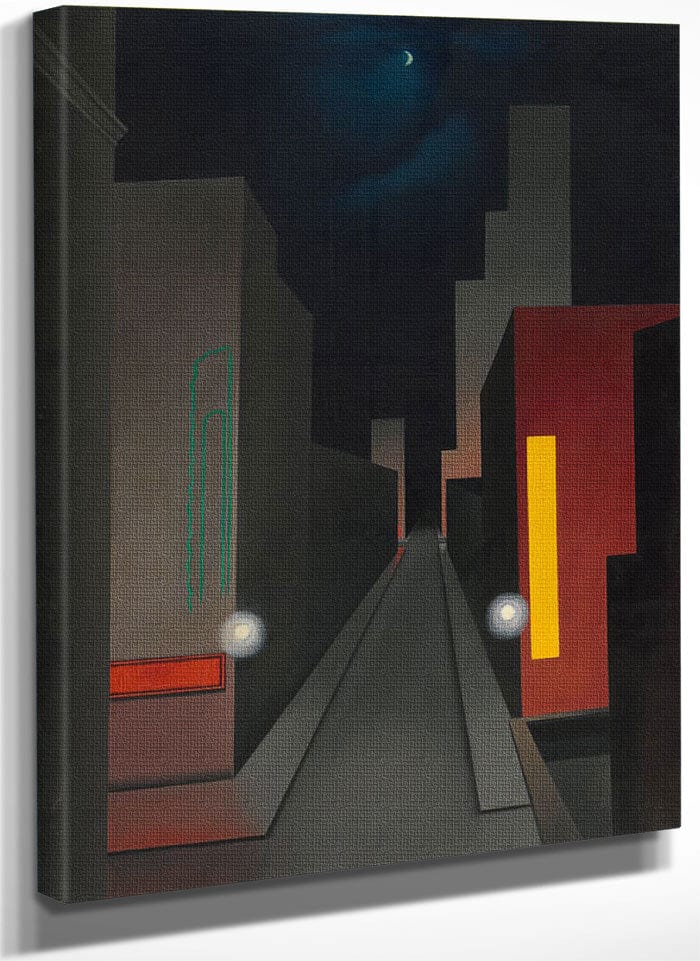 New Moon New York By George Ault