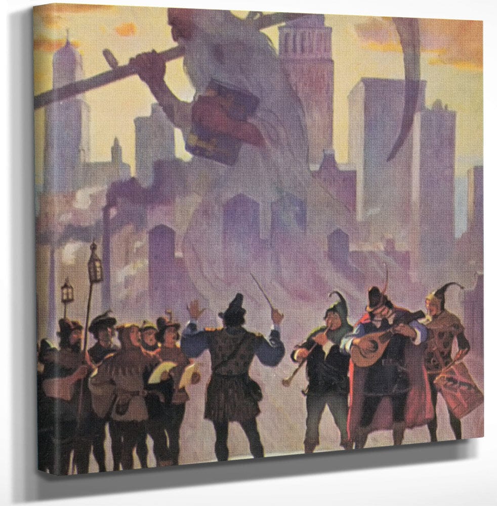New Years Day By NC Wyeth