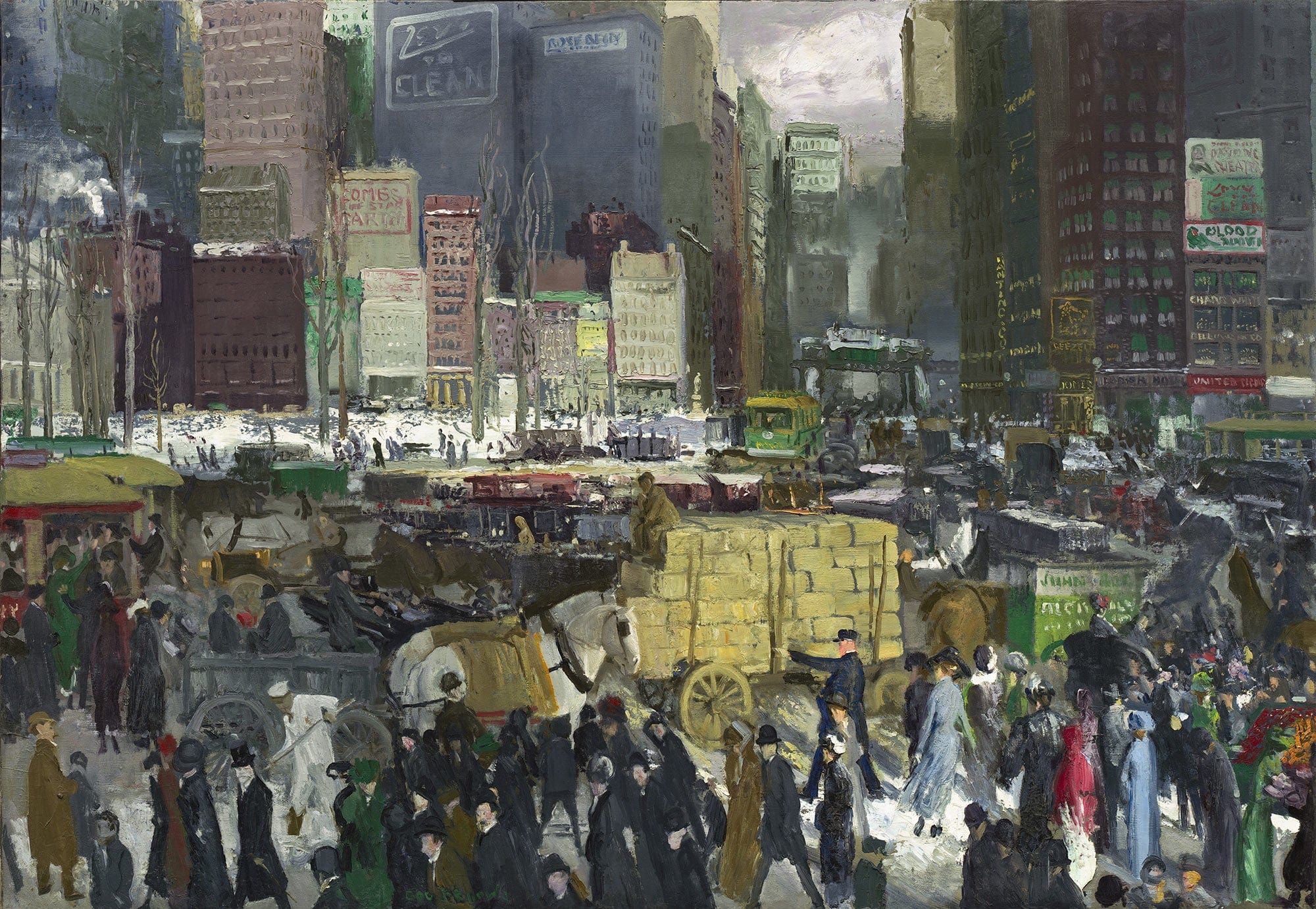 New York by George Wesley Bellows - Image 2