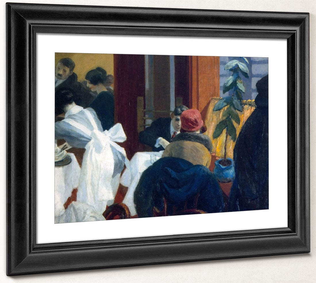 New York Restaurant 1922 Edward Hopper - Image 2