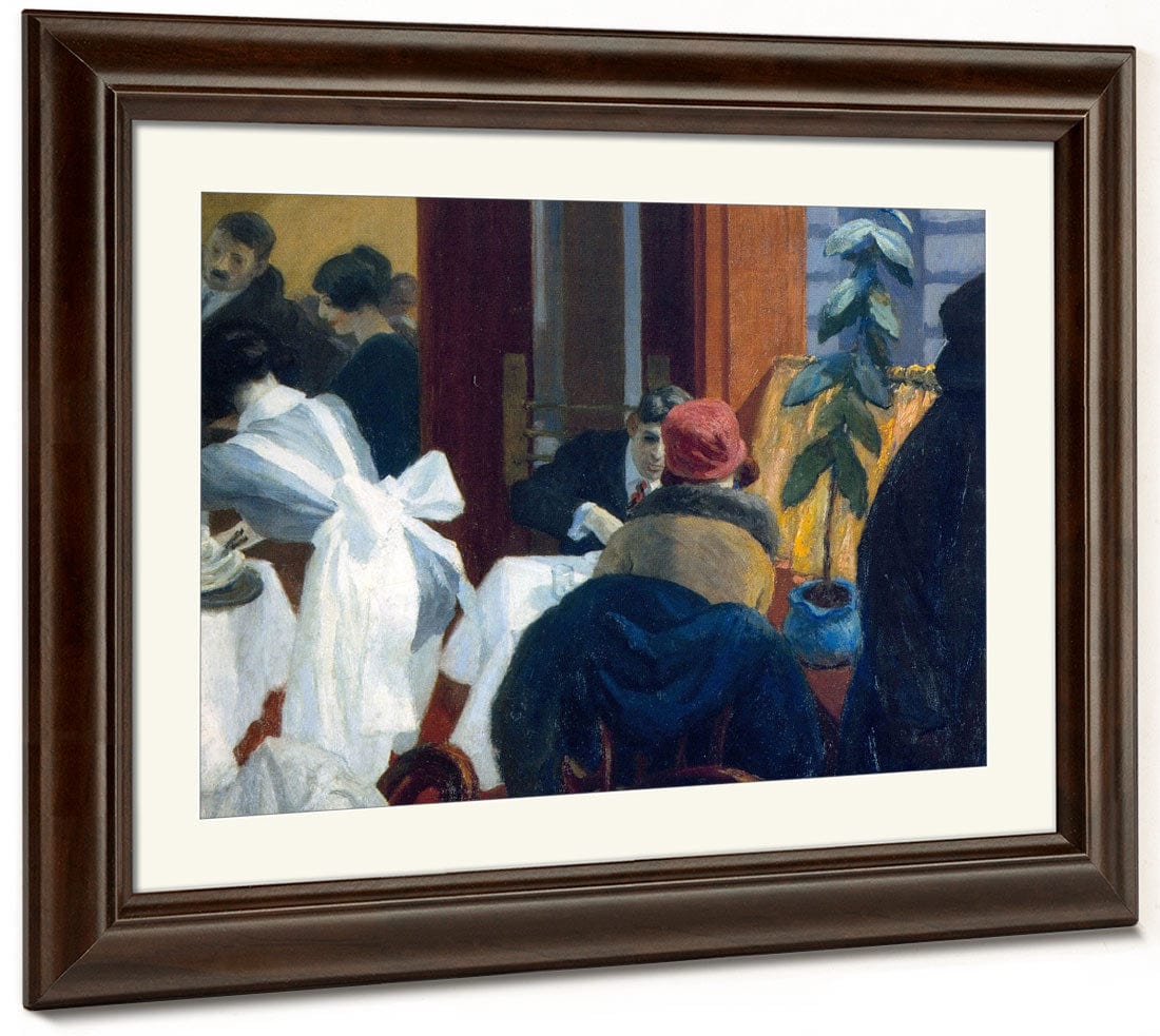 New York Restaurant 1922 Edward Hopper - Image 3