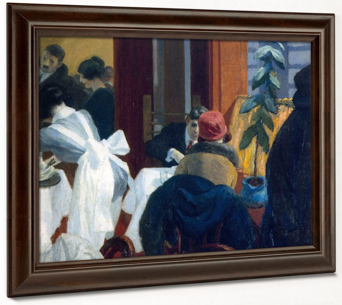 New York Restaurant 1922 Edward Hopper - Image 4