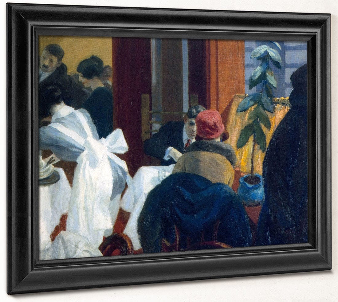 New York Restaurant 1922 Edward Hopper - Image 6