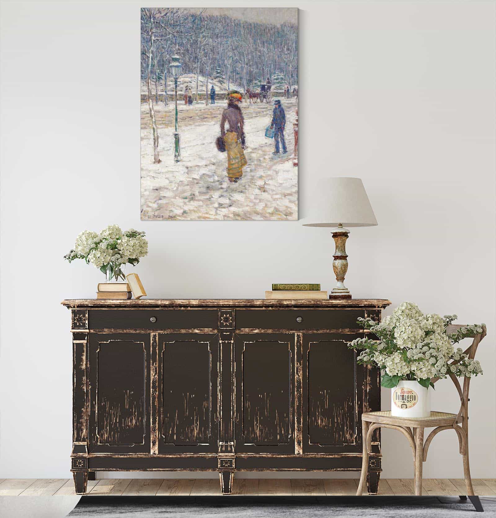 New York Street by Childe Hassam - Image 4