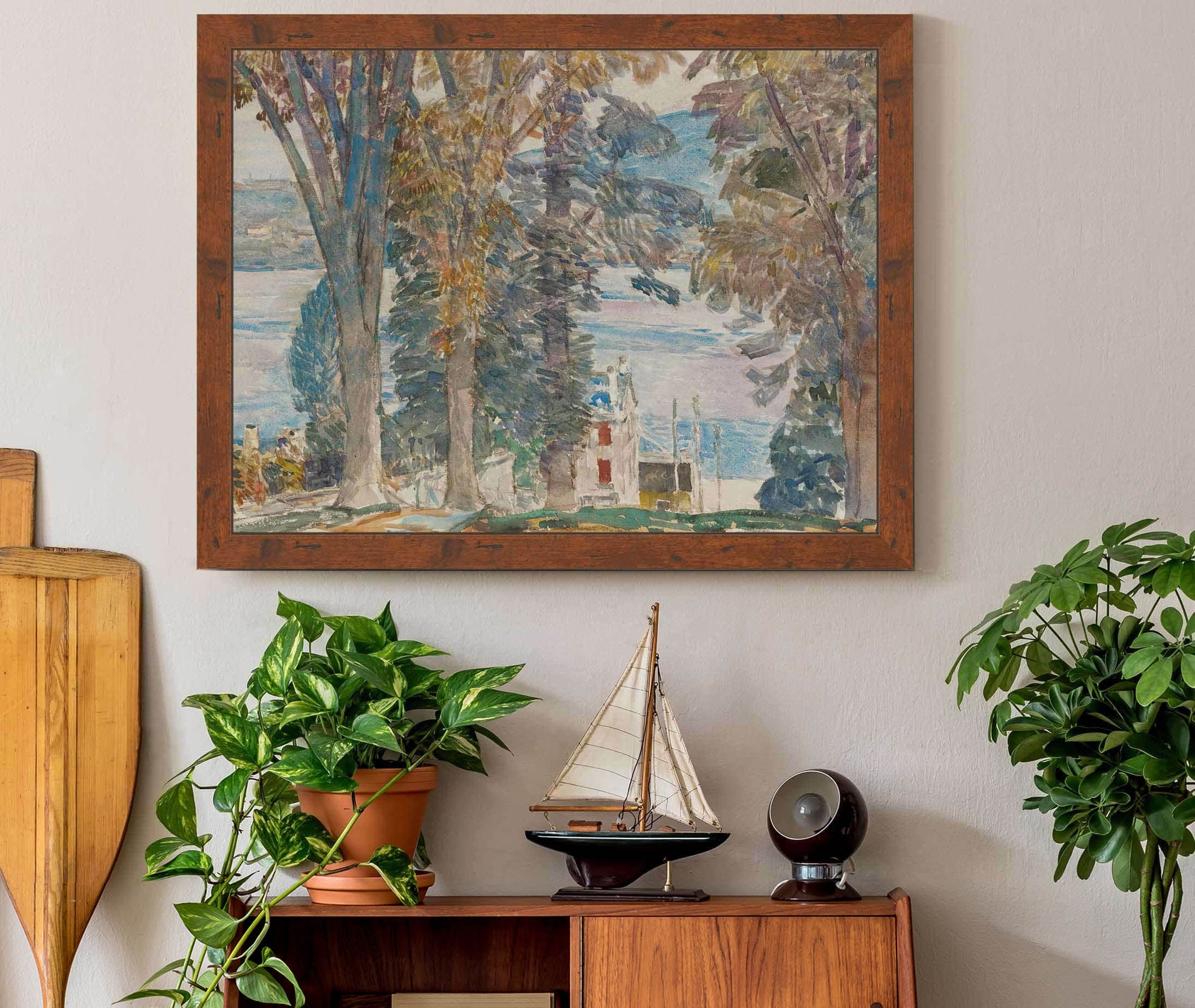 Newburgh New York by Childe Hassam - Image 3