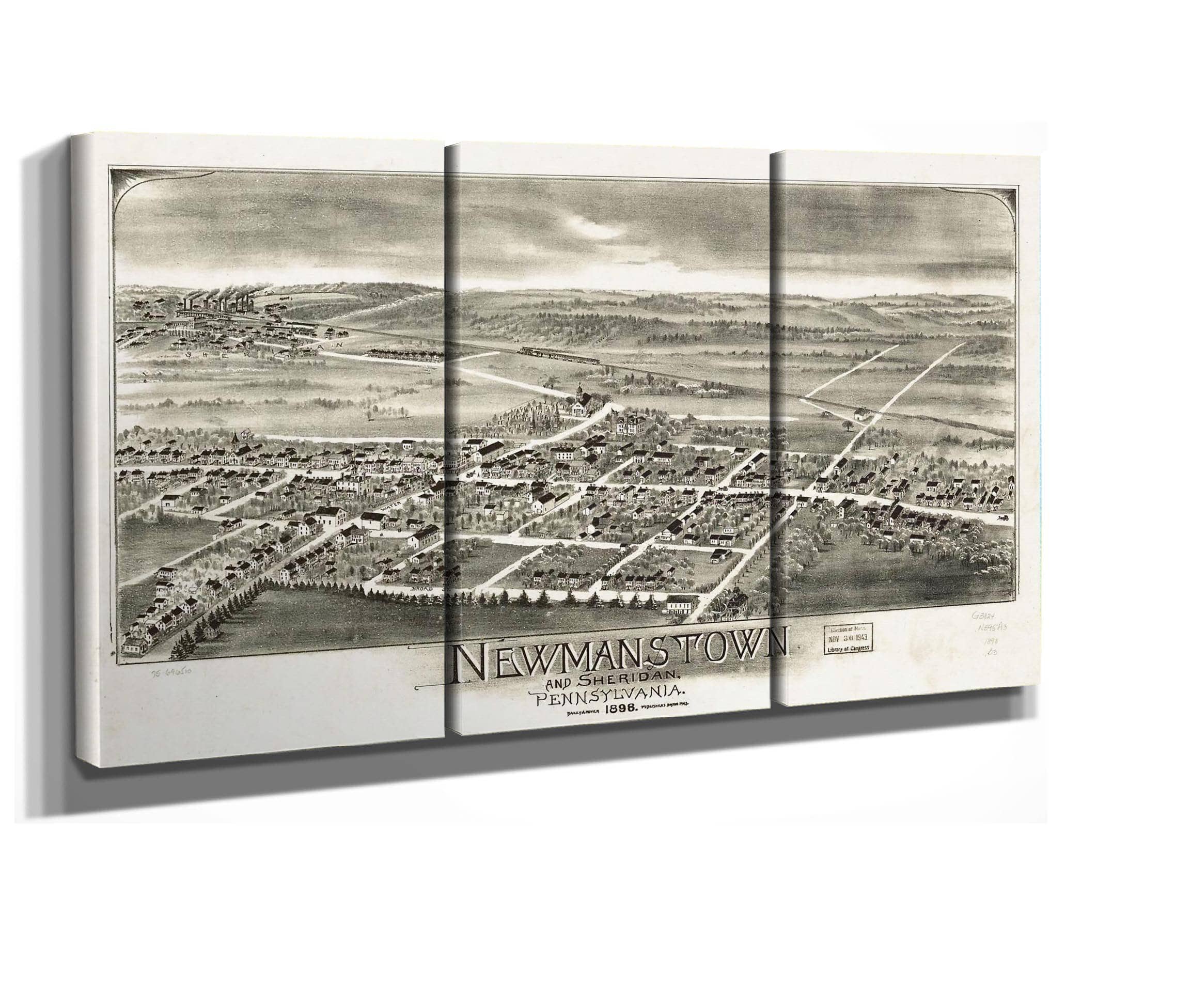 Newmanstown And Sheridan Pennsylvania 1898  State Of Pennsylvania - Image 5