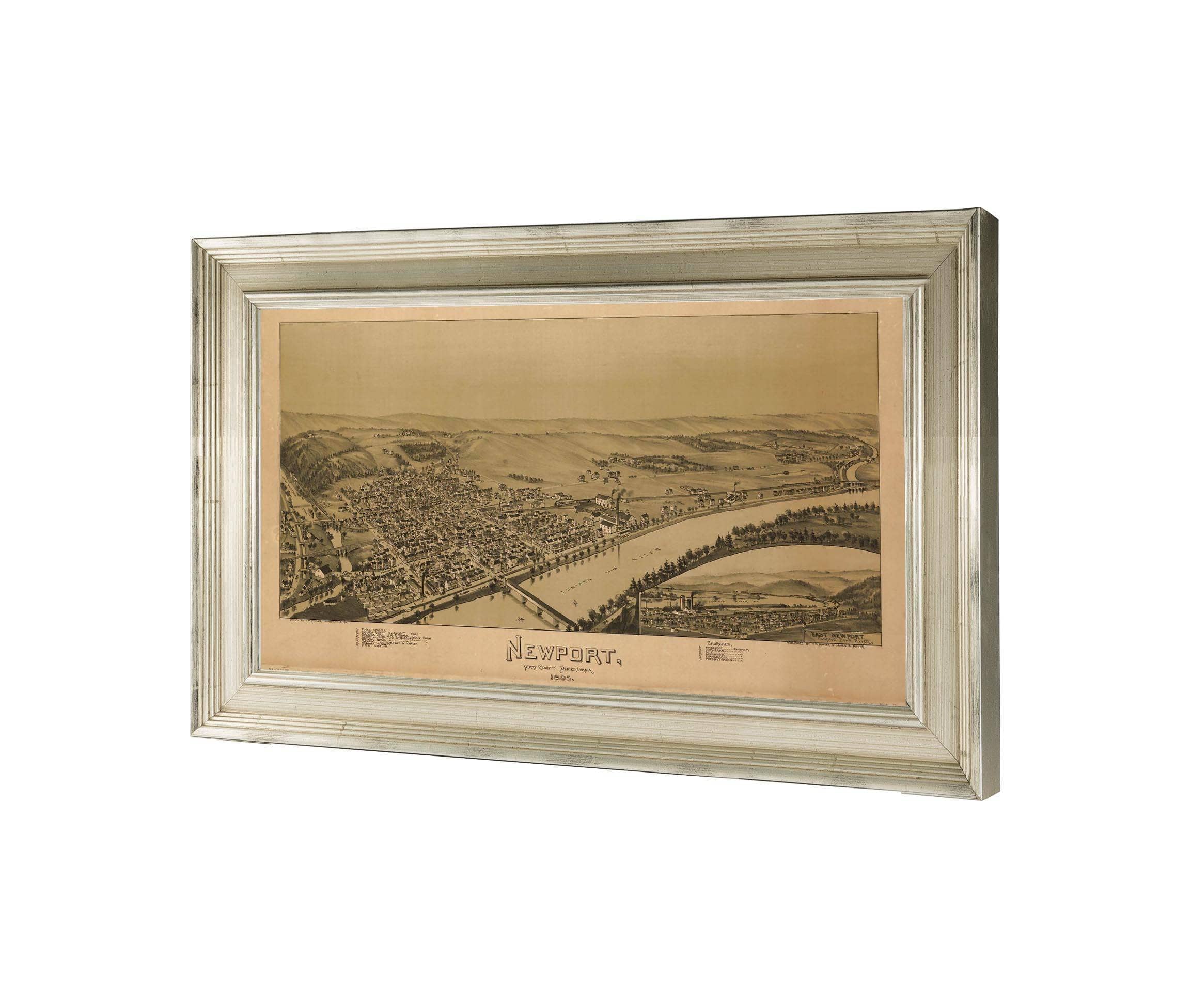 Newport Perry County Pennsylvania 1895 State Of Pennsylvania - Image 3