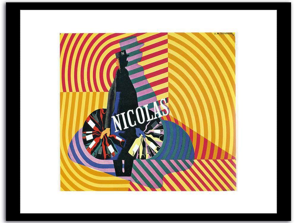 Nicolas Vintage Poster