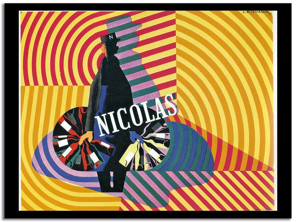 Nicolas Vintage Poster - Image 2