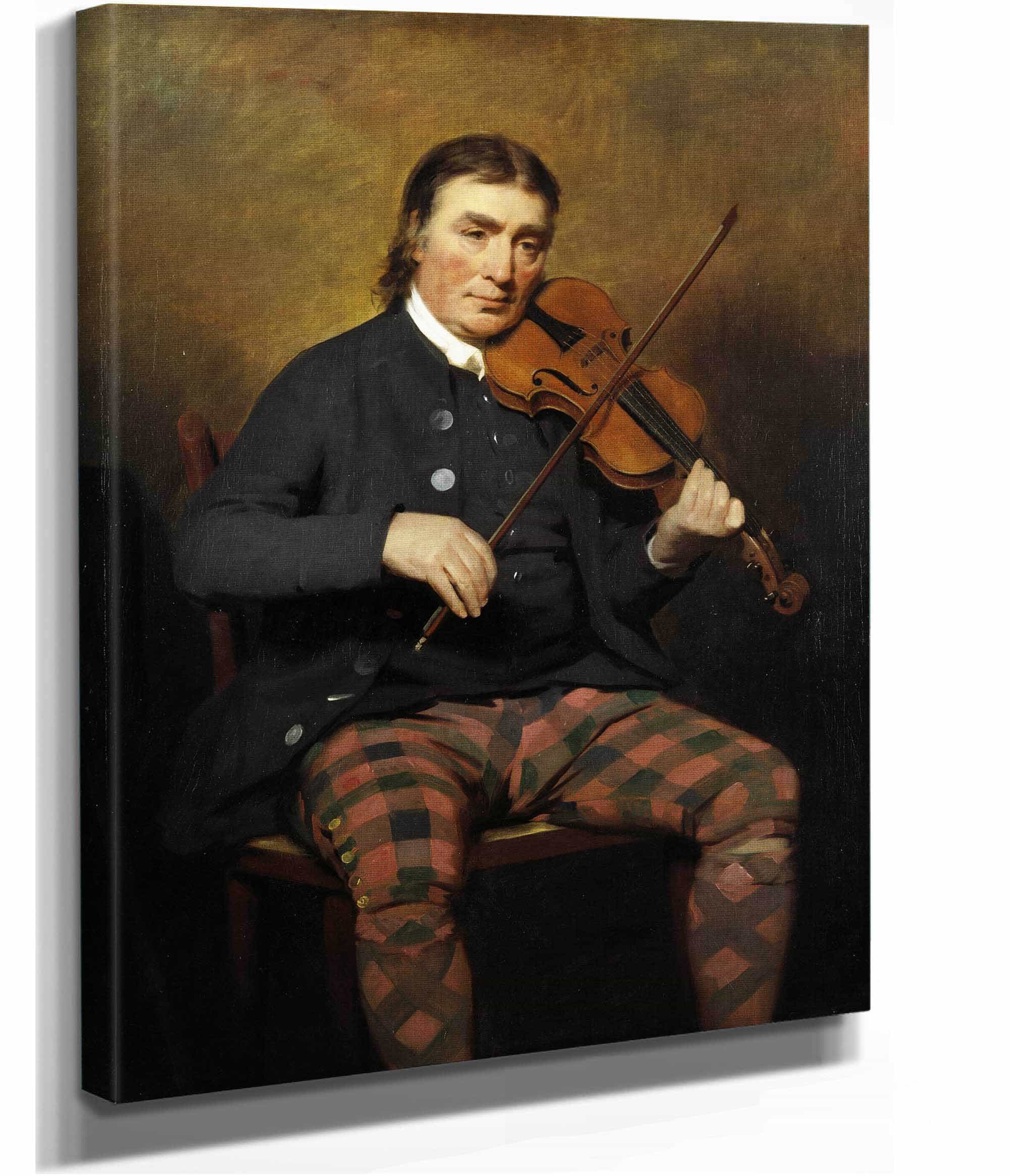 Niel Gow  Violinist And Composer by Sir Henry Raeburn - Image 2