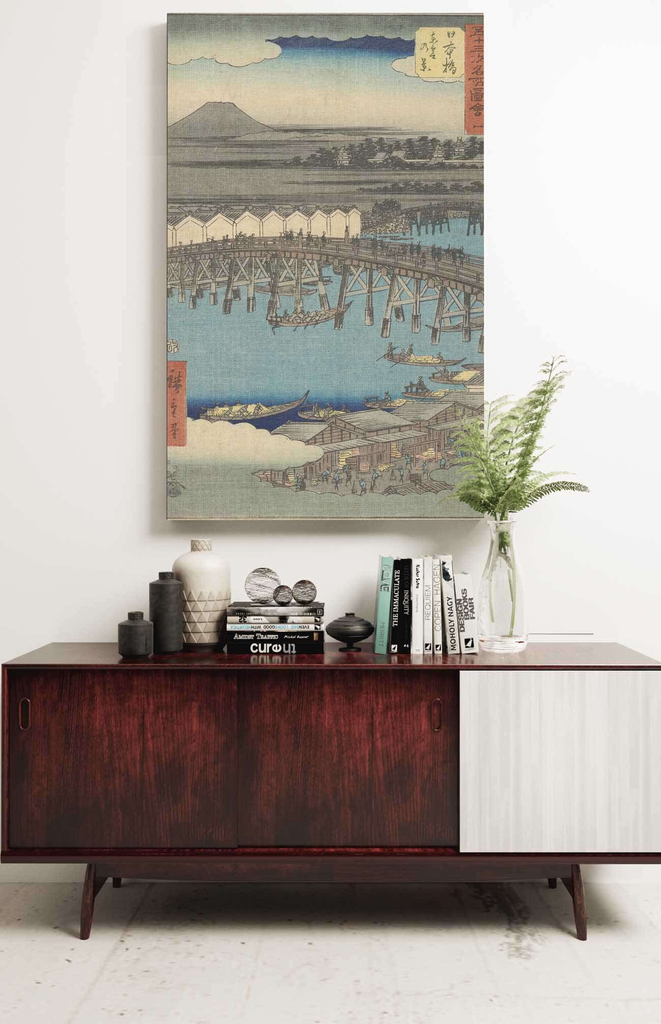 Nihonbashi by Ando Hiroshige - Image 2