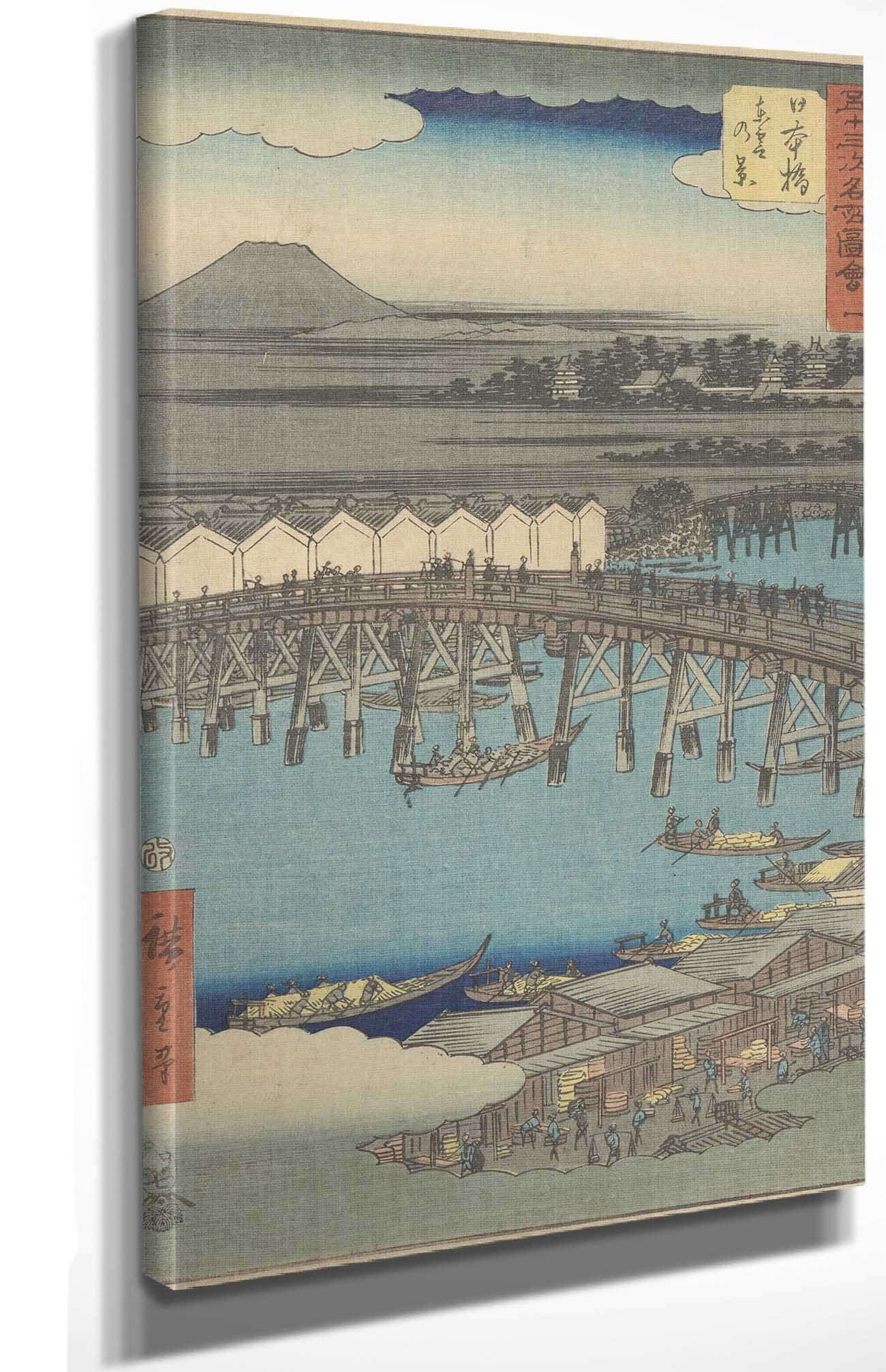 Nihonbashi by Ando Hiroshige - Image 4