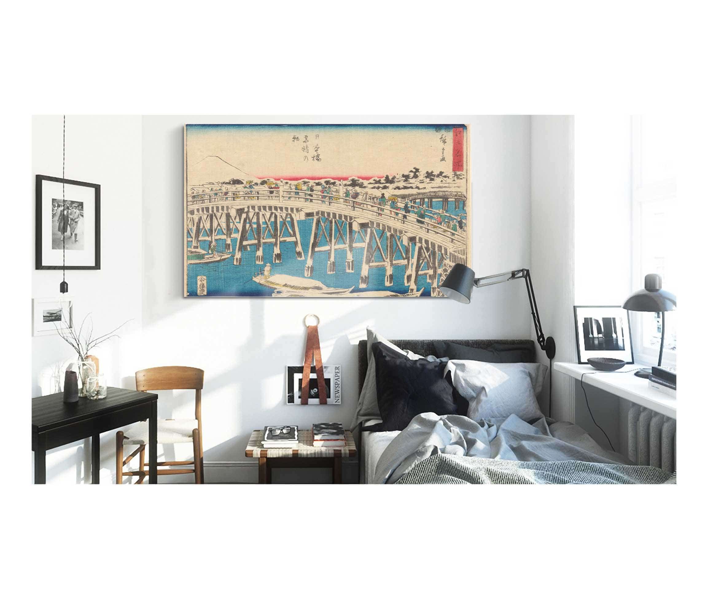 Nihonbashi In Snow by Ando Hiroshige - Image 3