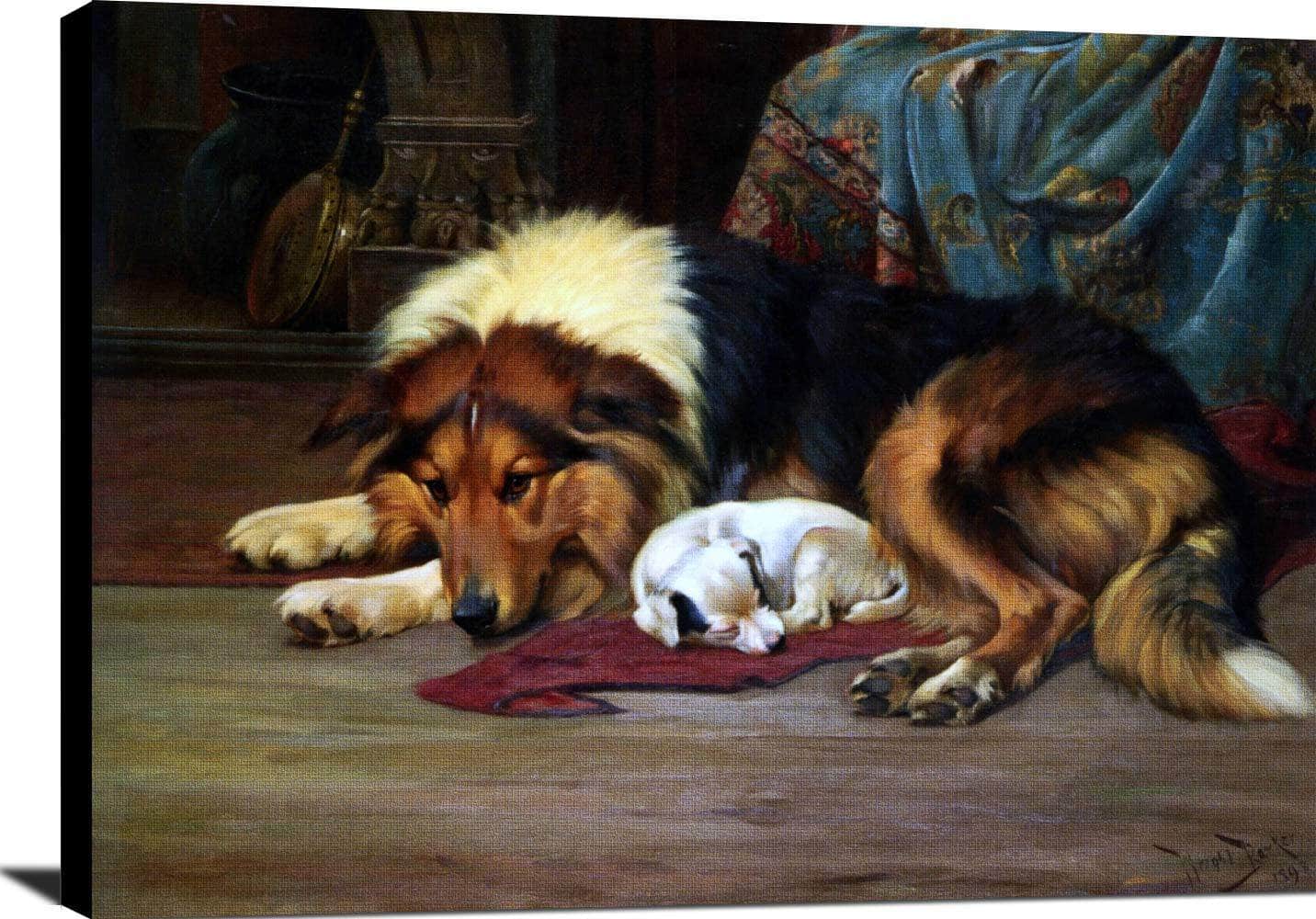 No Walk Today Painting Wright Barker Canvas Art - Image 2
