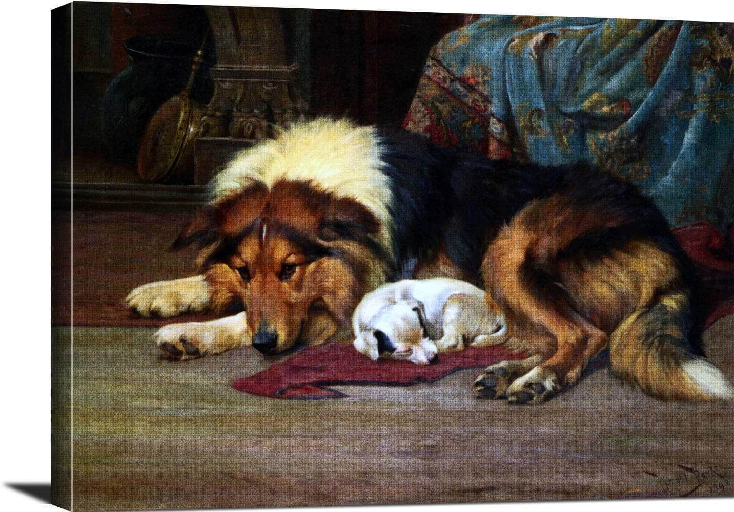 No Walk Today Painting Wright Barker Canvas Art - Image 3
