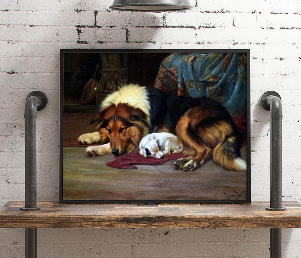 No Walk Today Painting Wright Barker Canvas Art - Image 4