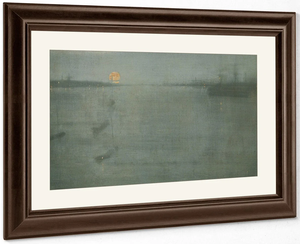 Nocturne Blue And Gold Southampton Water By James McNeill Whistler - Image 3