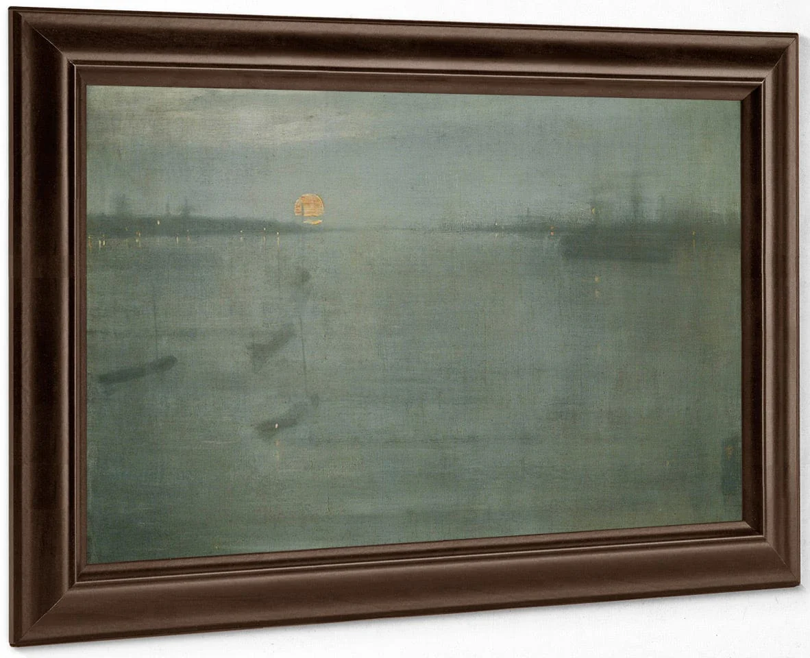 Nocturne Blue And Gold Southampton Water By James McNeill Whistler - Image 4