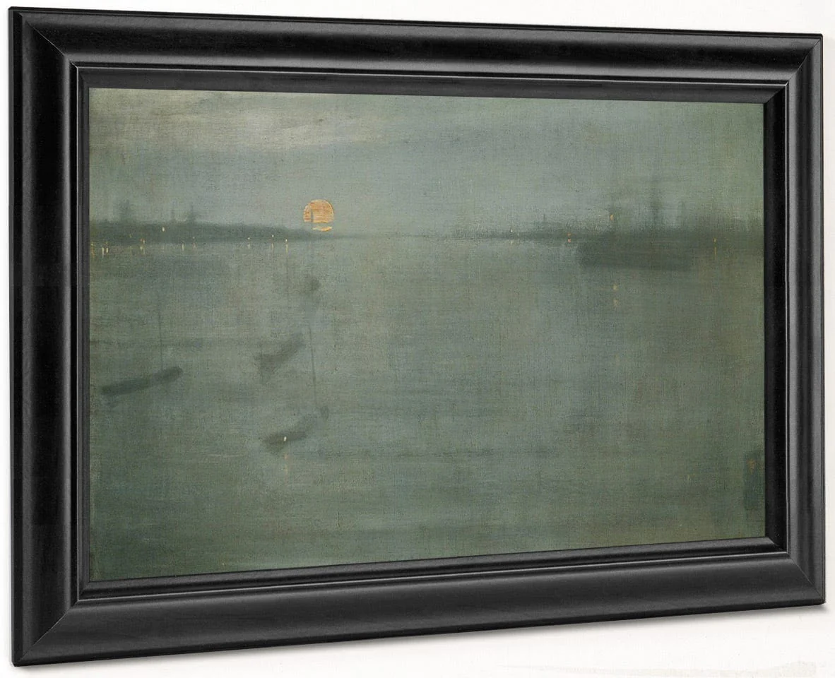 Nocturne Blue And Gold Southampton Water By James McNeill Whistler - Image 6