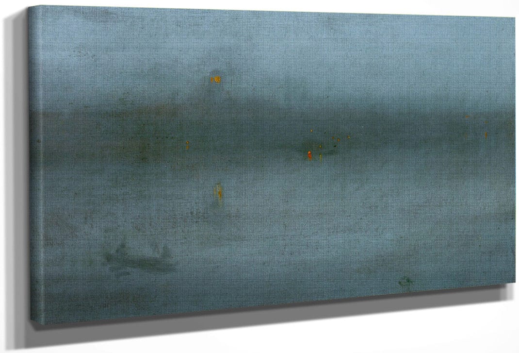 Nocturne, Blue And Silver By James McNeill Whistler