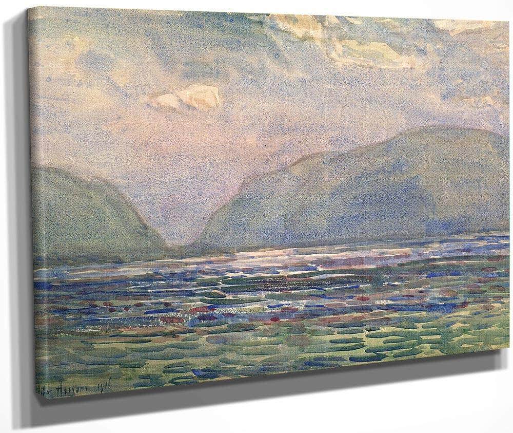 Noon Above Newburgh By Childe Hassam