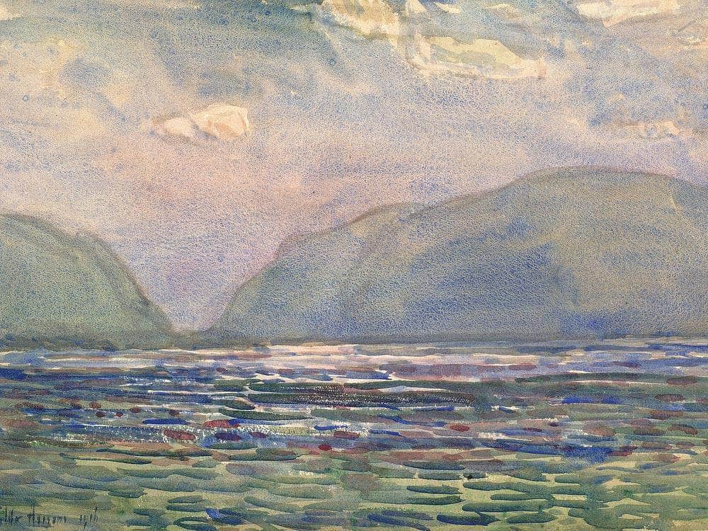 Noon Above Newburgh By Childe Hassam - Image 7