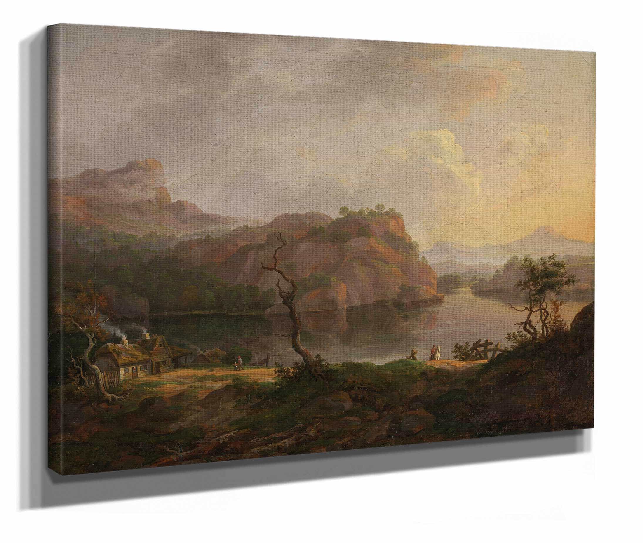 Nordic Landscape With A Dead Tree by Johan Christian Dahl - Image 2