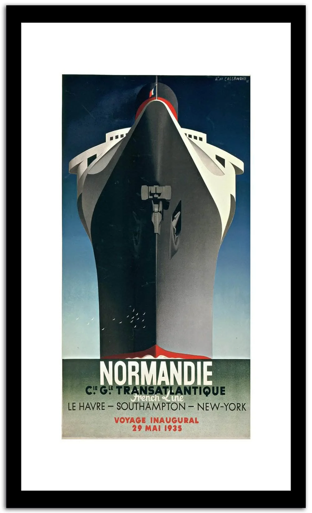 Normandie Vintage Poster