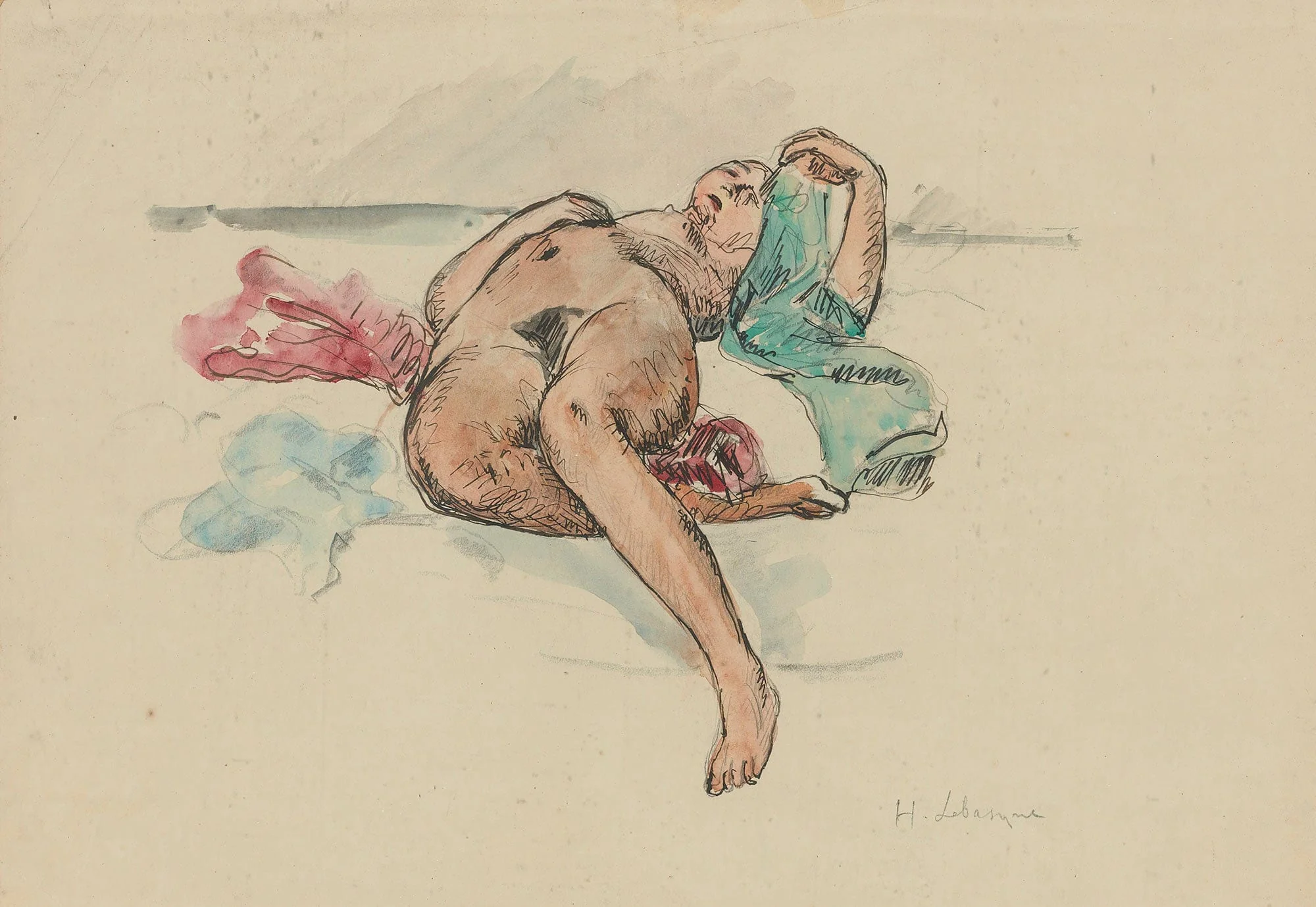Nu Allonge by Henri Lebasque - Image 2