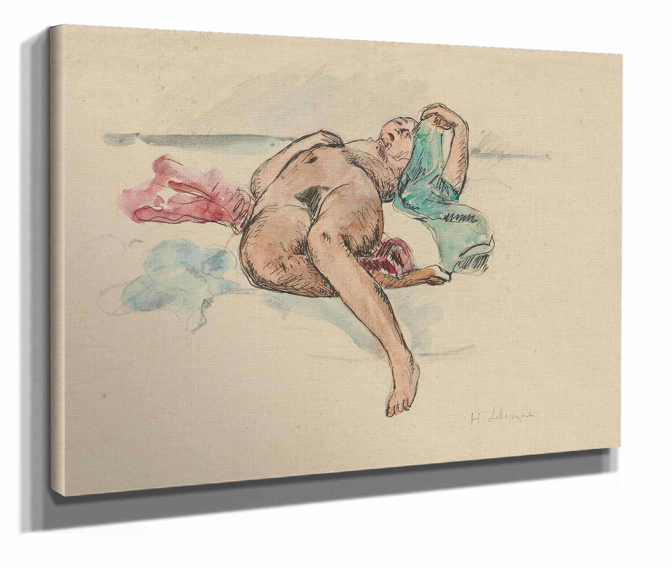 Nu Allonge by Henri Lebasque - Image 4