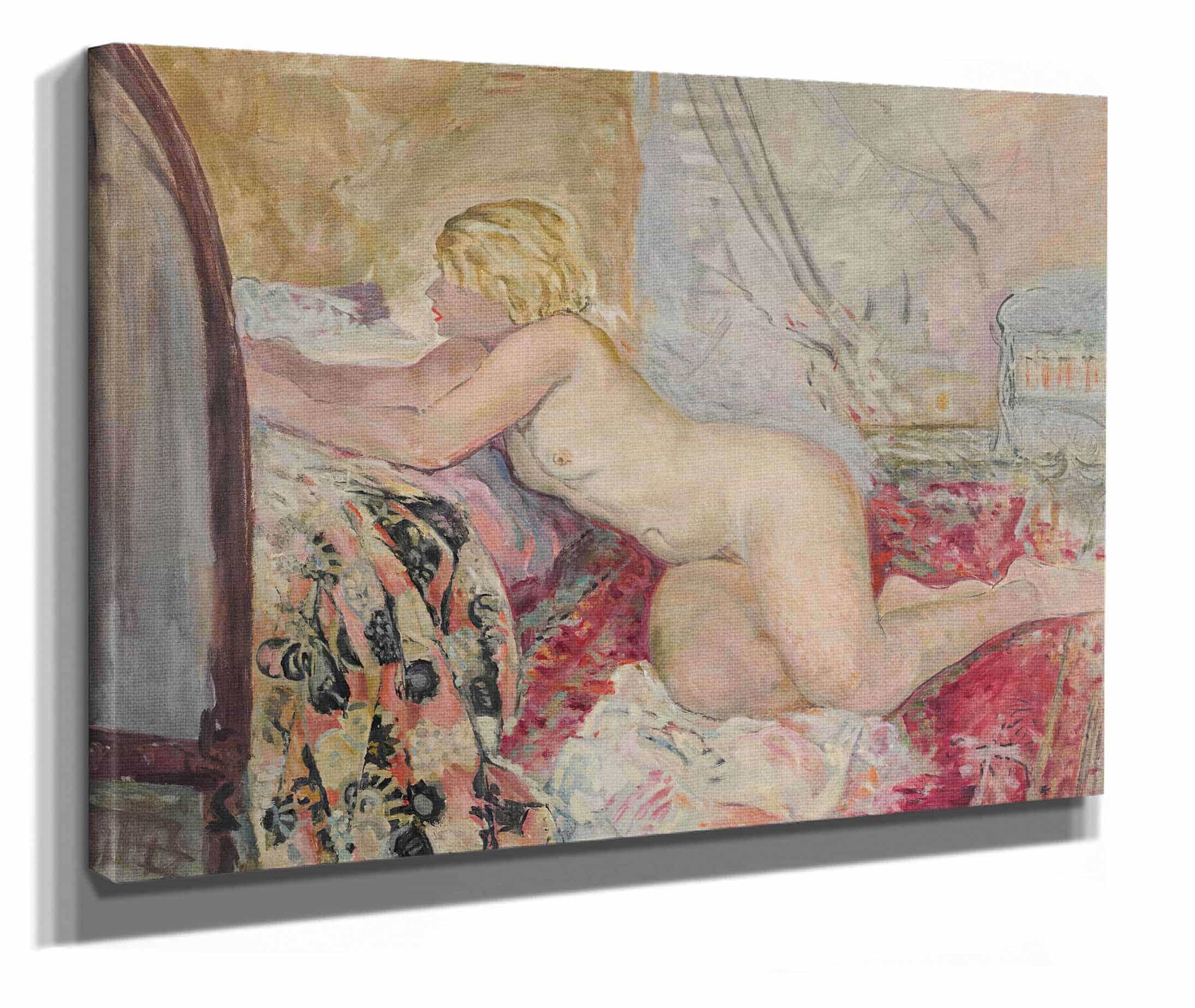 Nu Allonge Contre Un Lit by Henri Lebasque - Image 4