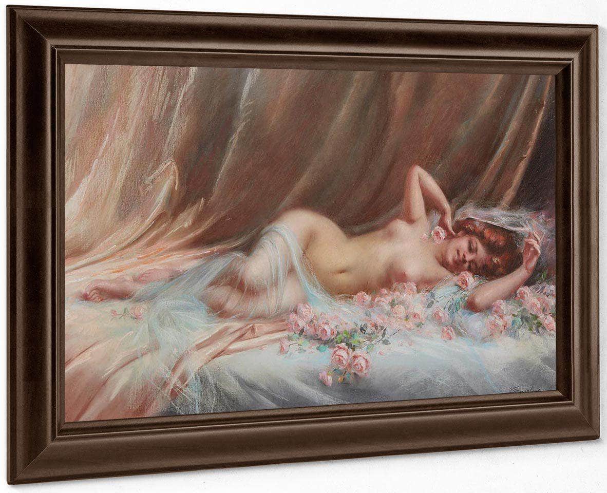 Nu Aux Roses By Enjolras Delphin - Image 6