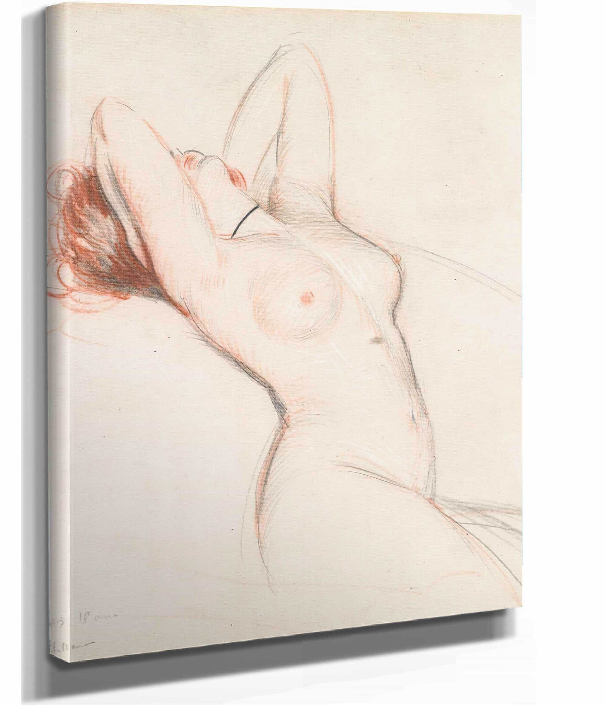 Nu by Paul Cesar Helleu - Image 2