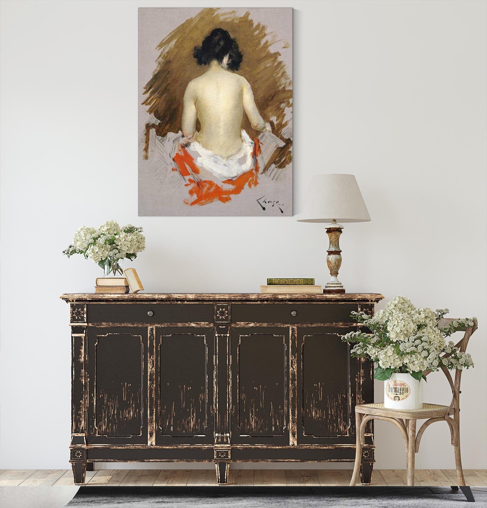 Nude by William Merritt Chase - Image 4
