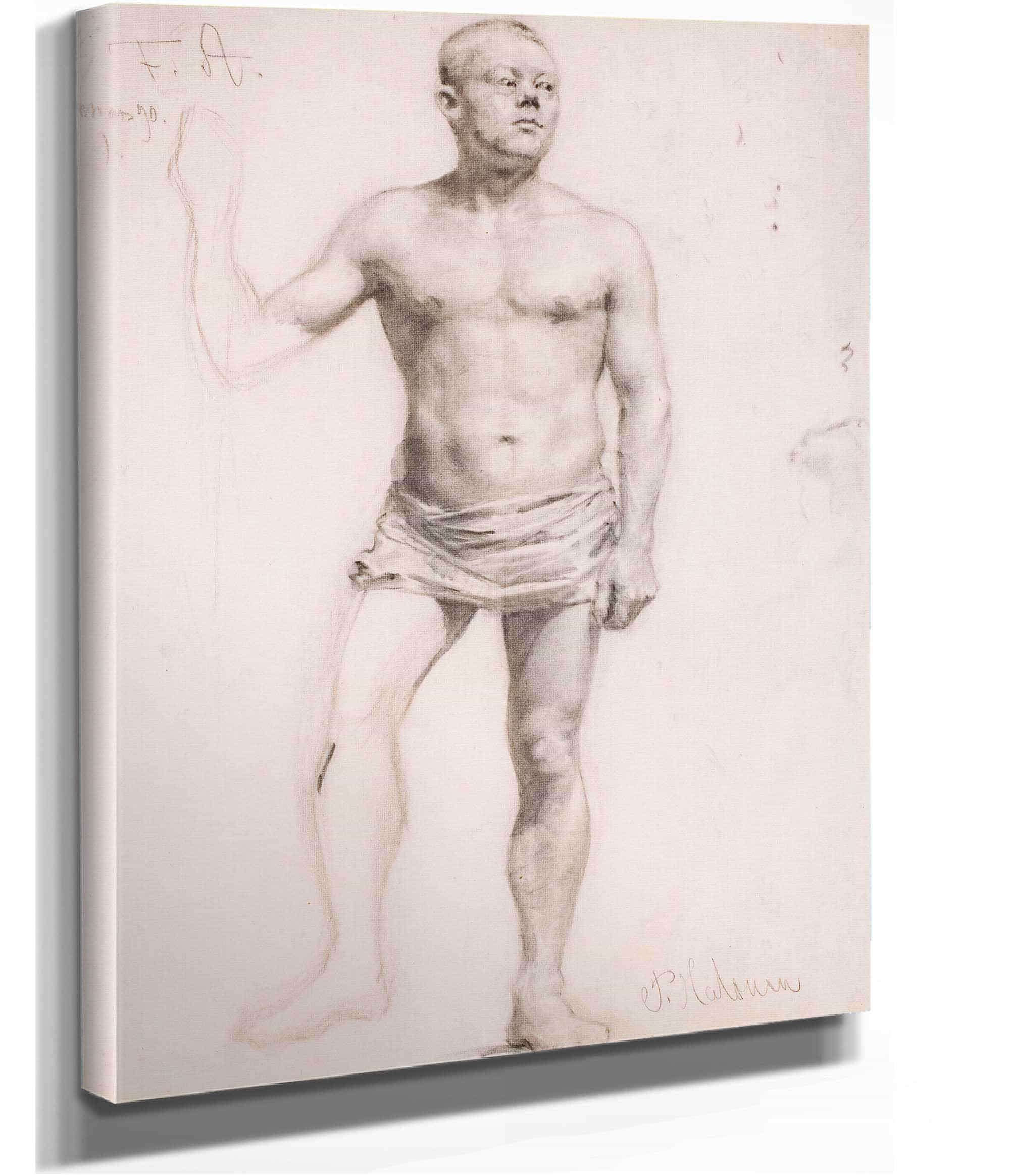 Nude Male Model by Pekka Halonen - Image 2