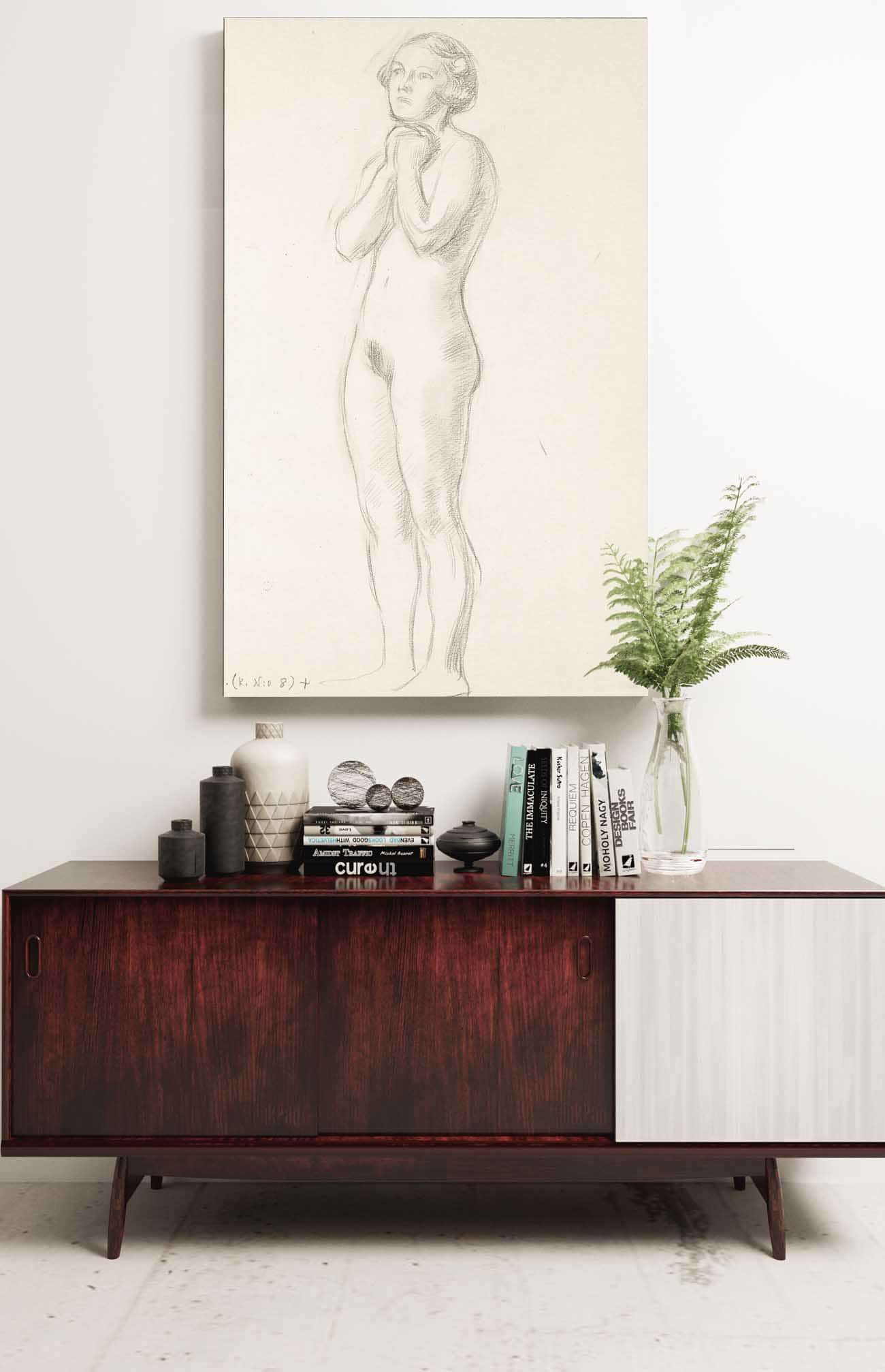 Nude Model by Eero Jarnefelt - Image 2